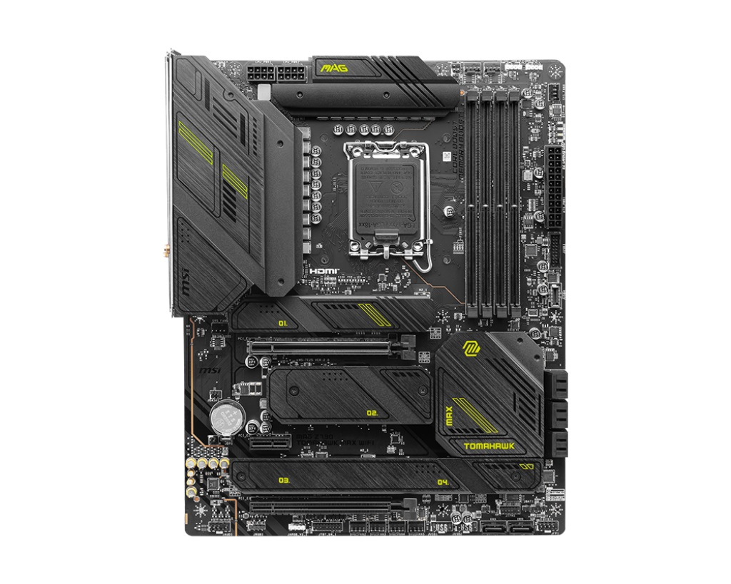 MSI MAG Z790 Tomahawk Max WIFI DDR5 Intel Z790 Soket 1700 DDR5 7800(OC)MHz ATX Gaming (Oyuncu) Anakart
