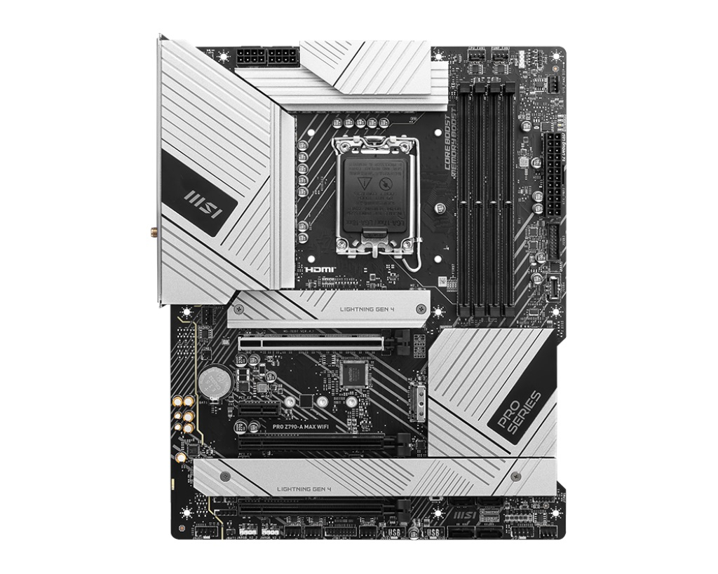 MSI PRO Z790-A Max WIFI DDR5 Intel Z790 Soket 1700 DDR5 7800(OC)MHz ATX Gaming (Oyuncu) Anakart