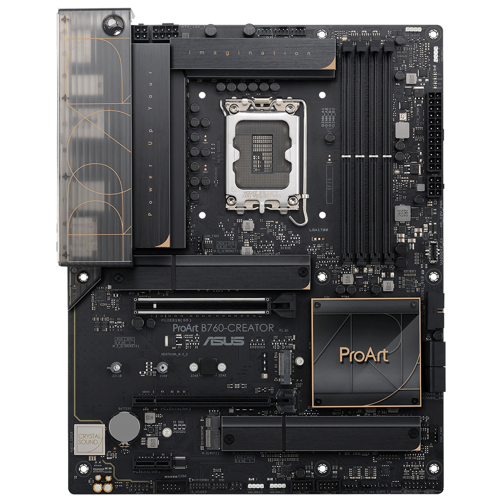 ASUS ProArt B760-CREATOR Intel B760 LGA1700 Soket DDR5 7800(OC)MHz ATX Anakart