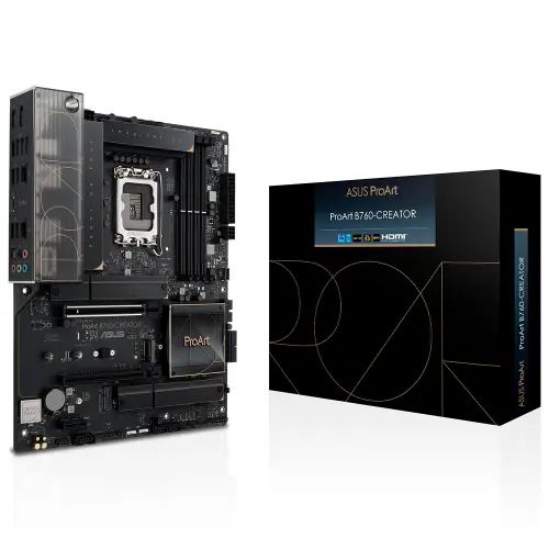ASUS ProArt B760-CREATOR Intel B760 LGA1700 Soket DDR5 7800(OC)MHz ATX Anakart