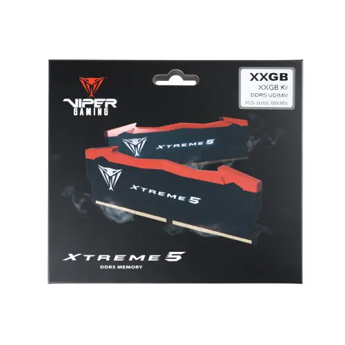 Patriot Viper Xtreme 5 PVX548G76C36K 48GB (2x24GB) DDR5 7600MHz CL36 Gaming Ram (Bellek)