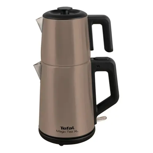 Tefal Magic Tea XL 1650 W Çelik Çay Makinesi Gümüş Bakır