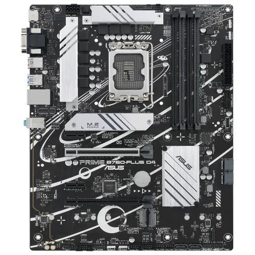 ASUS Prime B760-PLUS D4 Intel B760 Soket 1700 DDR4 5066(OC)MHz ATX Gaming (Oyuncu) Anakart