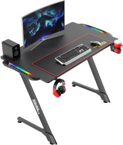 Twisted Minds Z Design TM-Z-1060-RGB Karbon Fiber RGB Gaming (Oyuncu) Masası