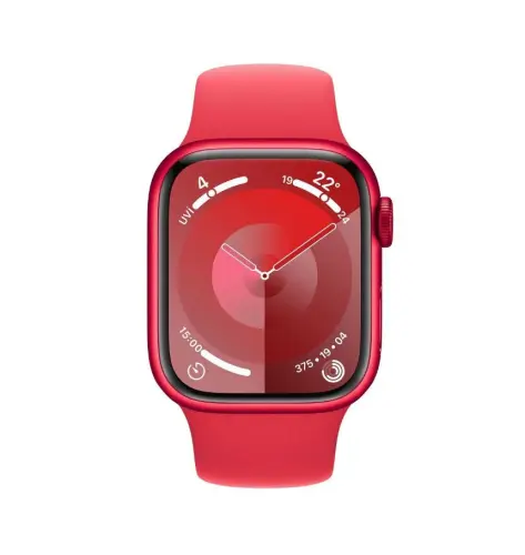 Apple Watch Series 9 GPS 41mm (PRODUCT)RED Alüminyum Kasa ve (PRODUCT)RED Spor Kordon - S/M - MRXG3TU/A