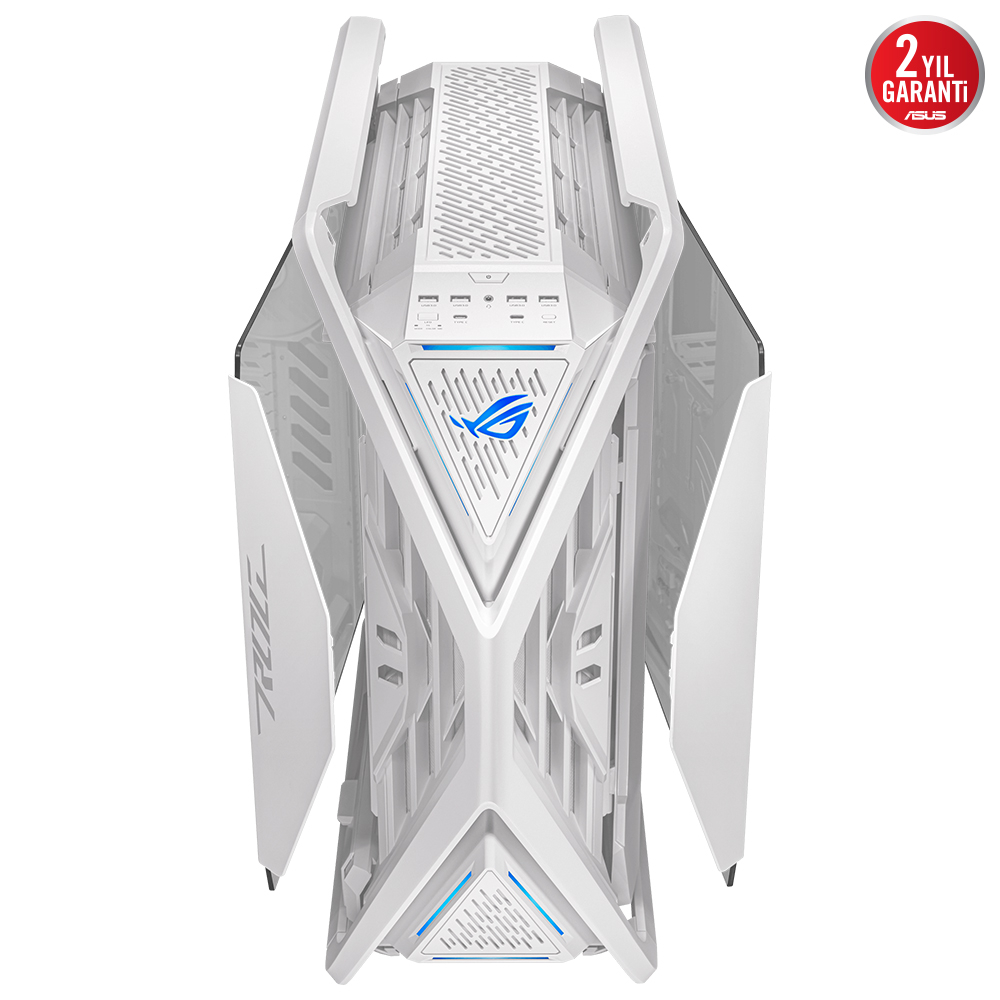 ASUS ROG Hyperion GR701 White ARGB USB 3.2 Tempered Glass Full Tower Gaming (Oyuncu) Kasa (90DC00F3-B39000)