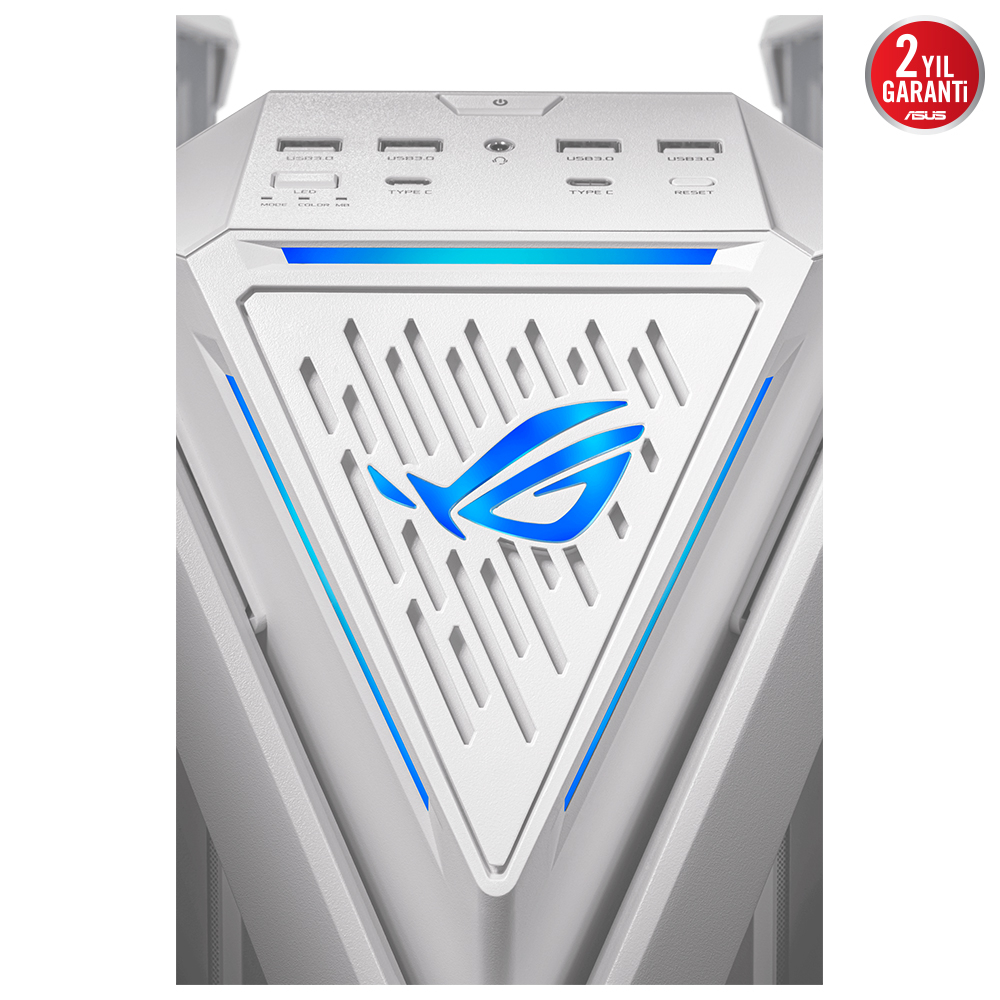 ASUS ROG Hyperion GR701 White ARGB USB 3.2 Tempered Glass Full Tower Gaming (Oyuncu) Kasa (90DC00F3-B39000)