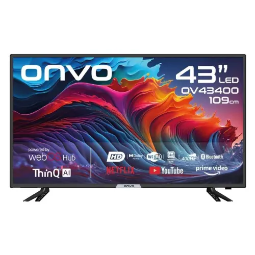 Onvo OV43400 43″ 109 Ekran HD Ready webOS Smart LED TV