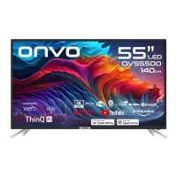 Onvo OV55500 55″ 140 Ekran Ultra HD Uydu Alıcılı webOS Smart LED TV