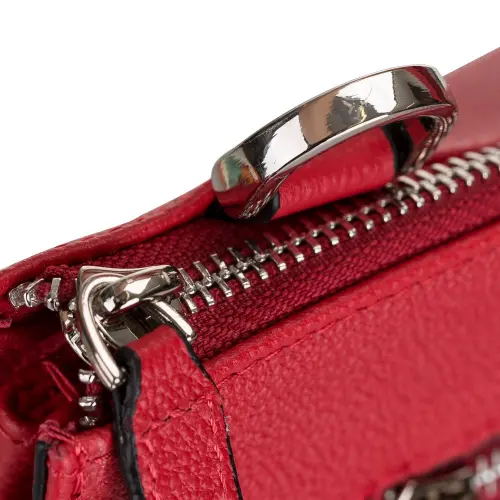Bouletta Canzo Drop Kırmızı Deri Notebook Çantası 