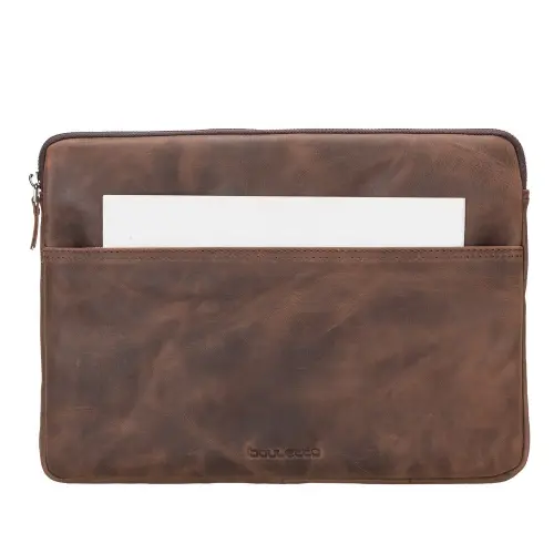 Bouletta Awe Deri 15-16 inç TN03 Kahve Tablet Pc Çantası 