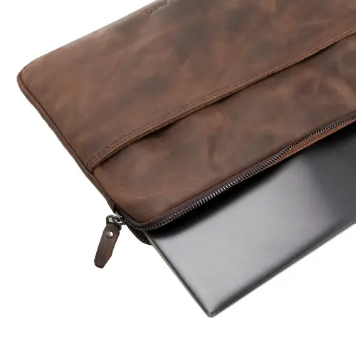 Bouletta Awe Deri 15-16 inç TN03 Kahve Tablet Pc Çantası 