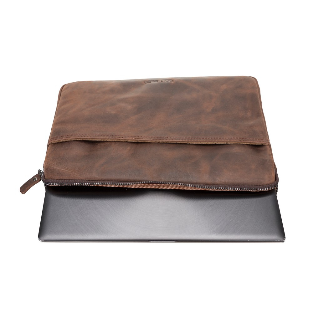Bouletta Awe Deri 15-16 inç TN03 Kahve Tablet Pc Çantası