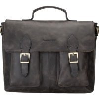 Bouletta Olympus Deri 13 inç TN1 Gri Laptop Çantası