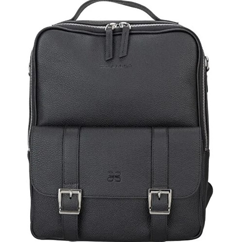 Bouletta Molde Deri FL01 14″ Siyah Sırt Çantası