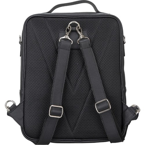 Bouletta Molde Deri FL01 14″ Siyah Sırt Çantası
