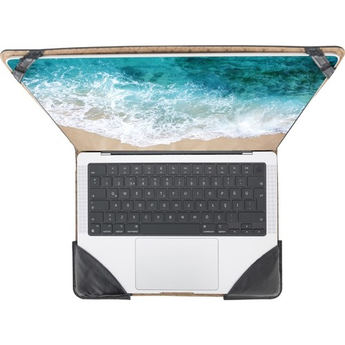 Bouletta Chester Deri 16 inç RST1 Siyah Macbook Kılıfı