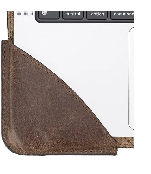 Bouletta Chester Deri 13-14 inç TN03 Kahverengi Macbook Kılıfı