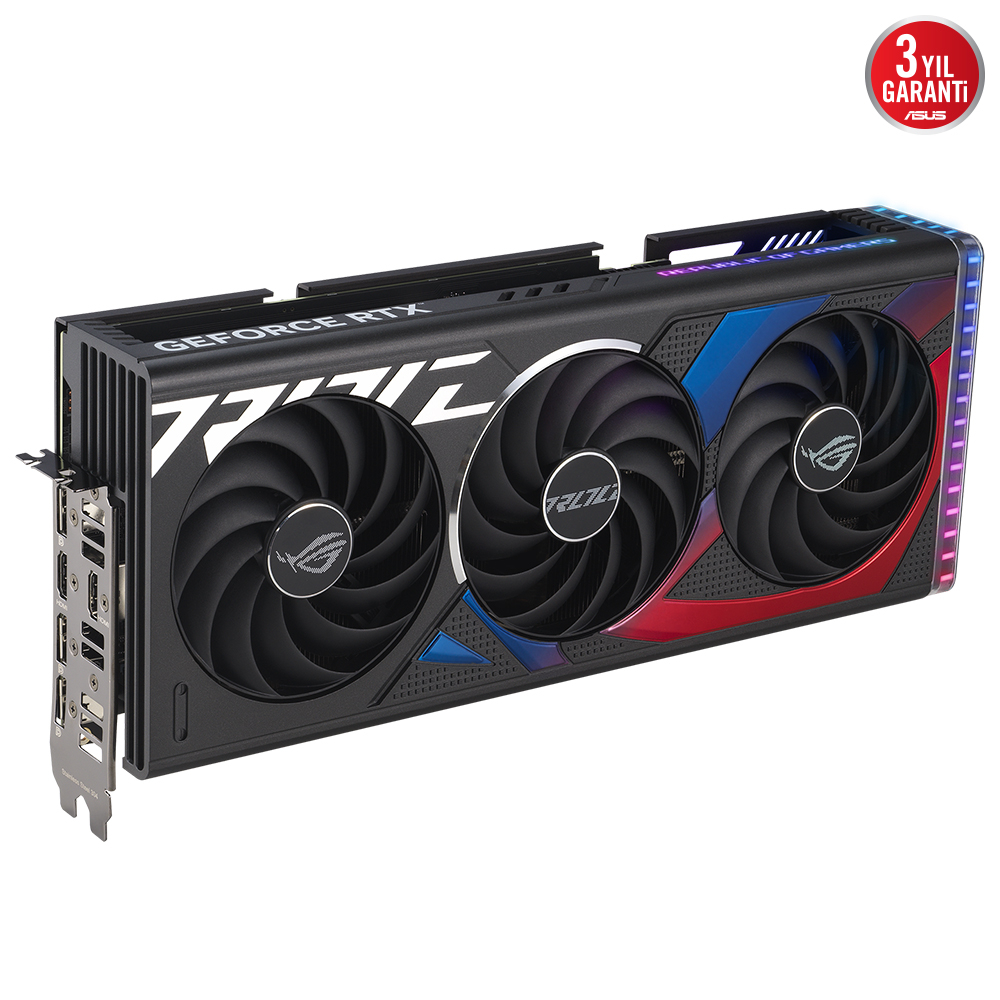 ASUS ROG Strix GeForce RTX 4070 OC ROG-STRIX-RTX4070-O12G-GAMING 12GB GDDR6X 192Bit DX12 DLSS 3 Gaming (Oyuncu) Ekran Kartı