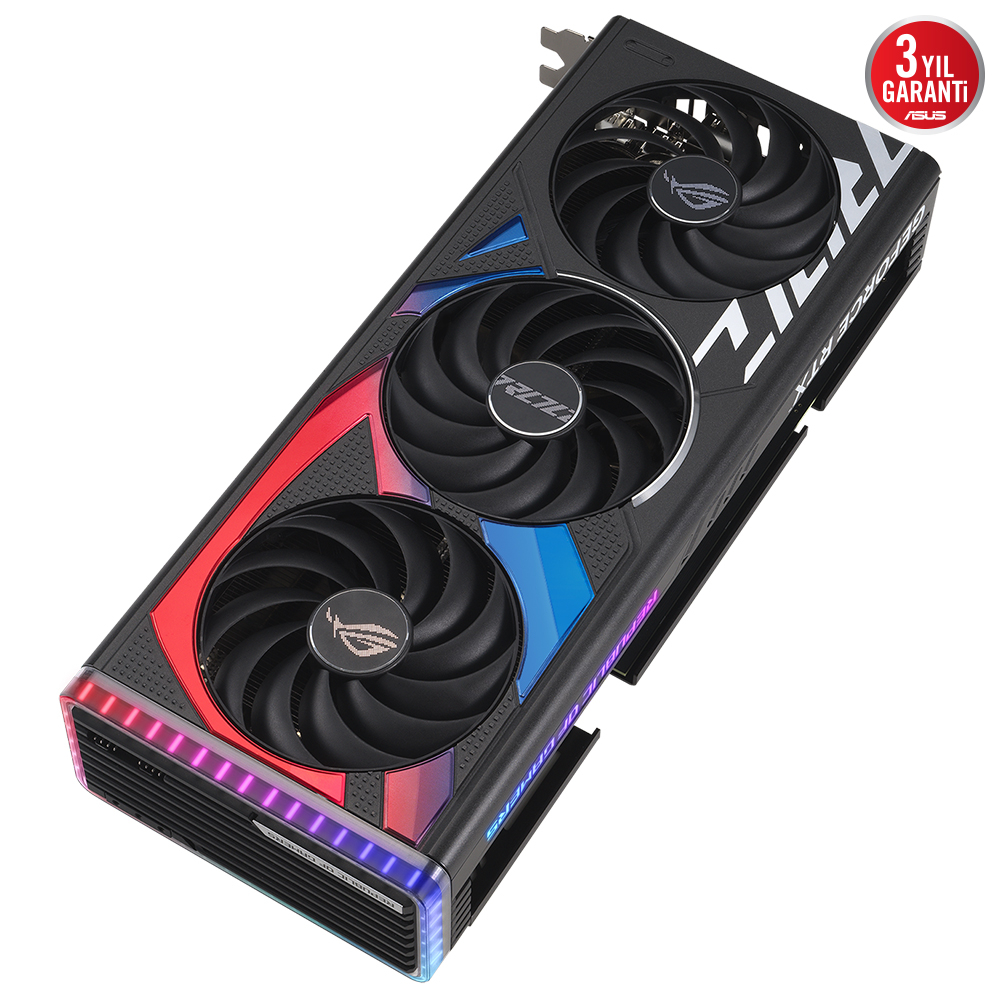 ASUS ROG Strix GeForce RTX 4070 OC ROG-STRIX-RTX4070-O12G-GAMING 12GB GDDR6X 192Bit DX12 DLSS 3 Gaming (Oyuncu) Ekran Kartı