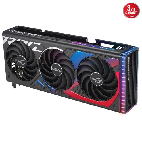 ASUS ROG Strix GeForce RTX 4070 OC ROG-STRIX-RTX4070-O12G-GAMING 12GB GDDR6X 192Bit DX12 DLSS 3 Gaming (Oyuncu) Ekran Kartı