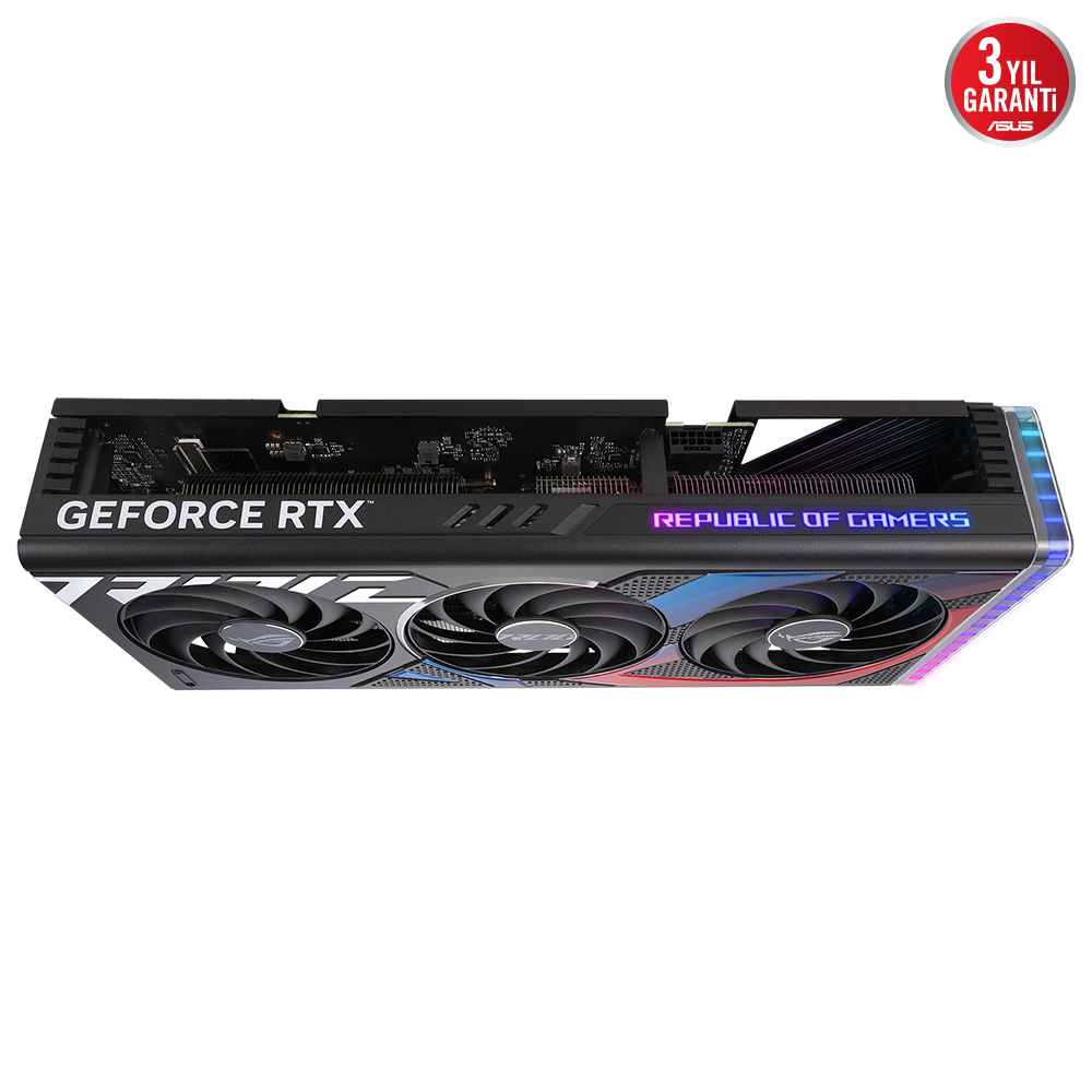 ASUS ROG Strix GeForce RTX 4070 OC ROG-STRIX-RTX4070-O12G-GAMING 12GB GDDR6X 192Bit DX12 DLSS 3 Gaming (Oyuncu) Ekran Kartı