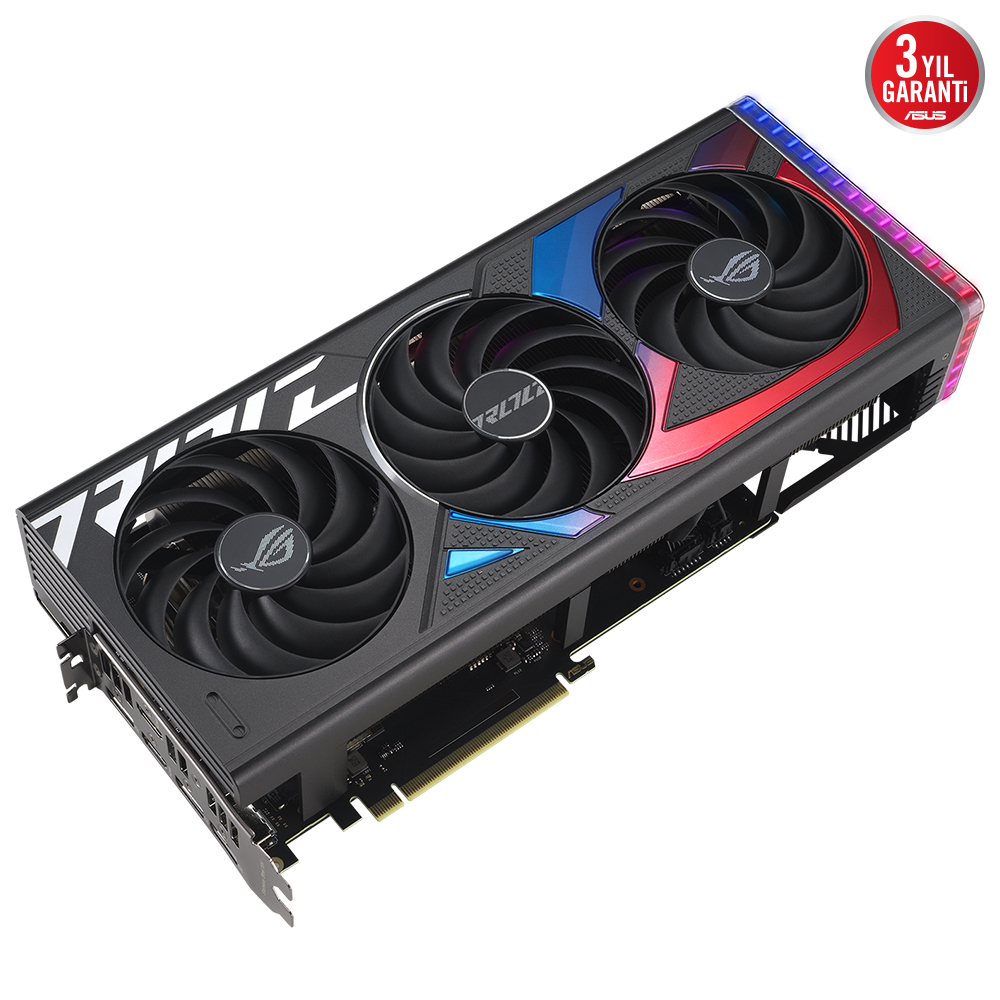 ASUS ROG Strix GeForce RTX 4070 OC ROG-STRIX-RTX4070-O12G-GAMING 12GB GDDR6X 192Bit DX12 DLSS 3 Gaming (Oyuncu) Ekran Kartı