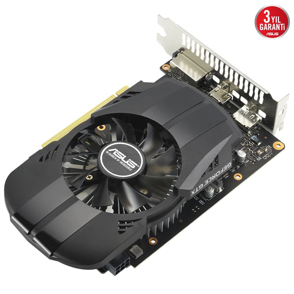 ASUS Phoenix GeForce GTX 1650 EVO OC PH-GTX1650-O4GD6-P EVO 4GB GDDR6 128Bit DX12 Gaming (Oyuncu) Ekran Kartı