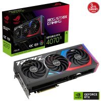 Asus ROG Strix GeForce RTX 4070 Ti OC ROG-STRIX-RTX4070TI-O12G-GAMING 12GB GDDR6X 192Bit DX12 DLSS 3 Gaming (Oyuncu) Ekran Kartı