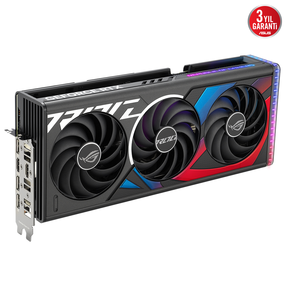 ASUS ROG Strix GeForce RTX 4070 Ti OC ROG-STRIX-RTX4070TI-O12G-GAMING 12GB GDDR6X 192Bit DX12 DLSS 3 Gaming (Oyuncu) Ekran Kartı