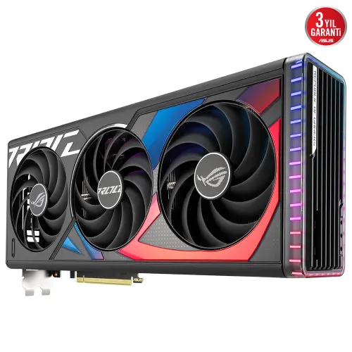ASUS ROG Strix GeForce RTX 4070 Ti OC ROG-STRIX-RTX4070TI-O12G-GAMING 12GB GDDR6X 192Bit DX12 DLSS 3 Gaming (Oyuncu) Ekran Kartı