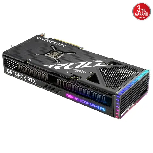 ASUS ROG Strix GeForce RTX 4070 Ti OC ROG-STRIX-RTX4070TI-O12G-GAMING 12GB GDDR6X 192Bit DX12 DLSS 3 Gaming (Oyuncu) Ekran Kartı