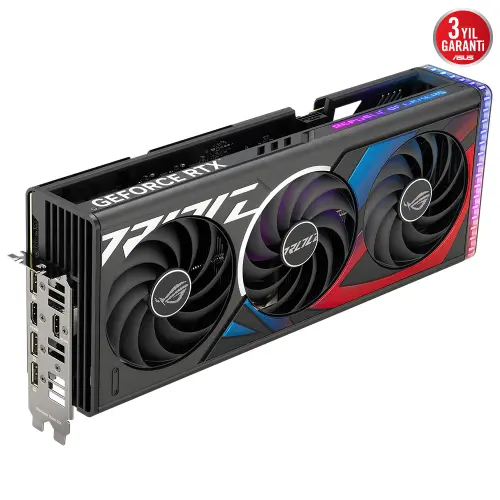 Asus ROG Strix GeForce RTX 4070 Ti OC ROG-STRIX-RTX4070TI-O12G-GAMING 12GB GDDR6X 192Bit DX12 DLSS 3 Gaming (Oyuncu) Ekran Kartı