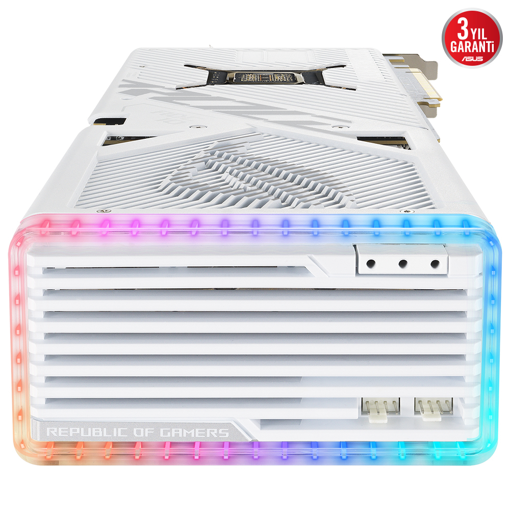 ASUS ROG Strix GeForce RTX 4080 White OC ROG-STRIX-RTX4080-O16G-WHITE 16GB GDDR6X 256Bit DX12 DLSS 3 Gaming (Oyuncu) Ekran Kartı