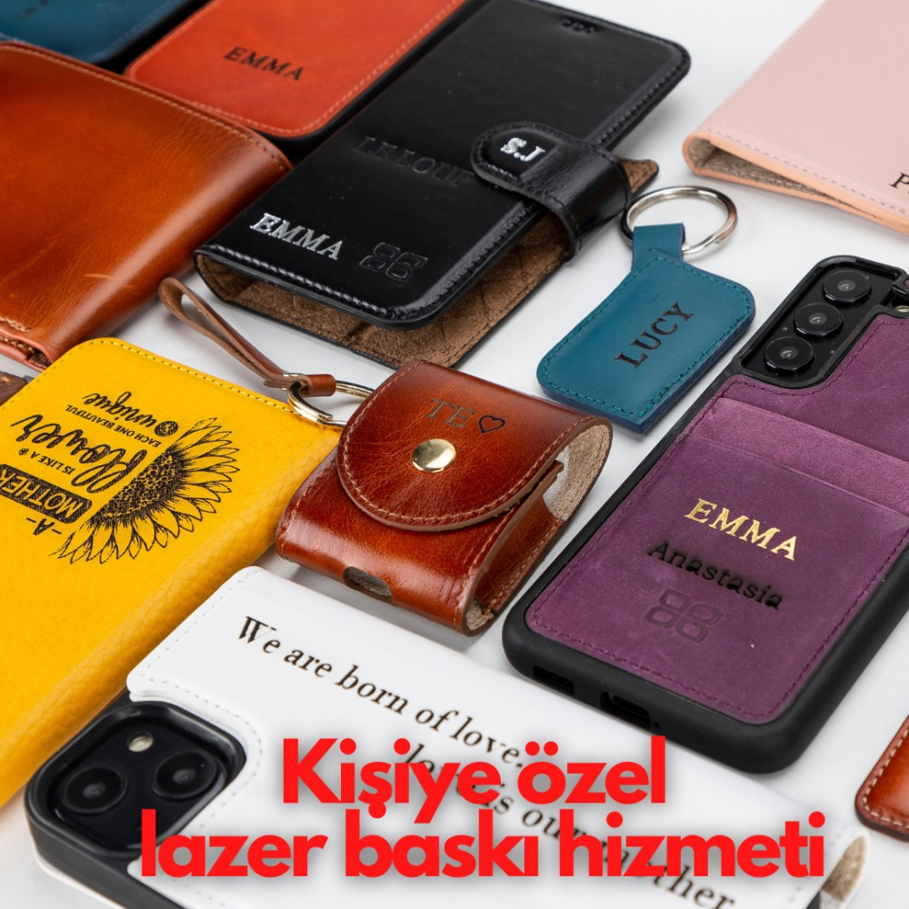 Bouletta Deri Kahve Tn3 Kablo Aksesuar Taşıma Çantası