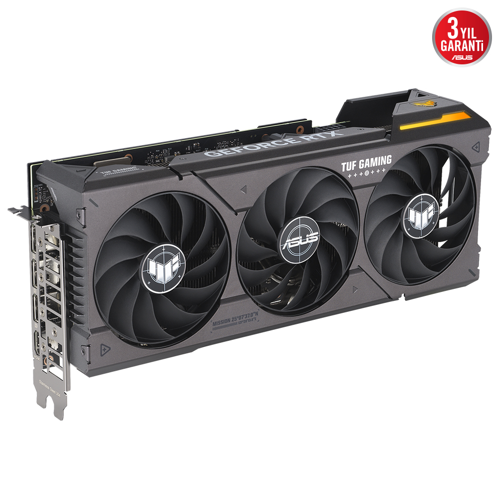 ASUS TUF Gaming GeForce RTX 4060 TI OC TUF-RTX4060TI-O8G-GAMING 8GB GDDR6 128Bit DX12 DLSS 3 Gaming (Oyuncu) Ekran Kartı