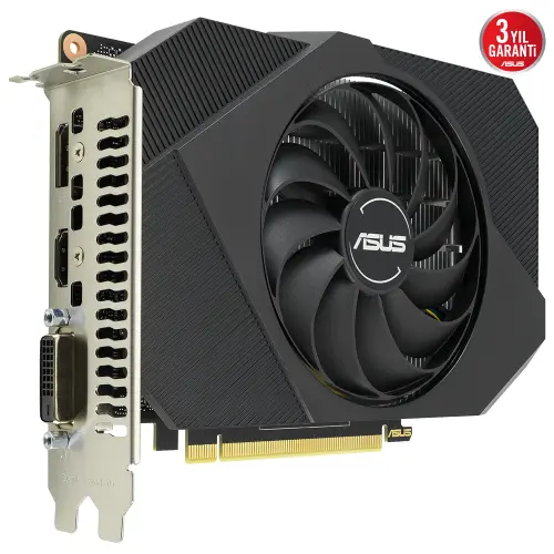 ASUS Phoenix GeForce GTX 1630 PH-GTX1630-4G 4GB GDDR6 64Bit DX12 Gaming (Oyuncu) Ekran Kartı
