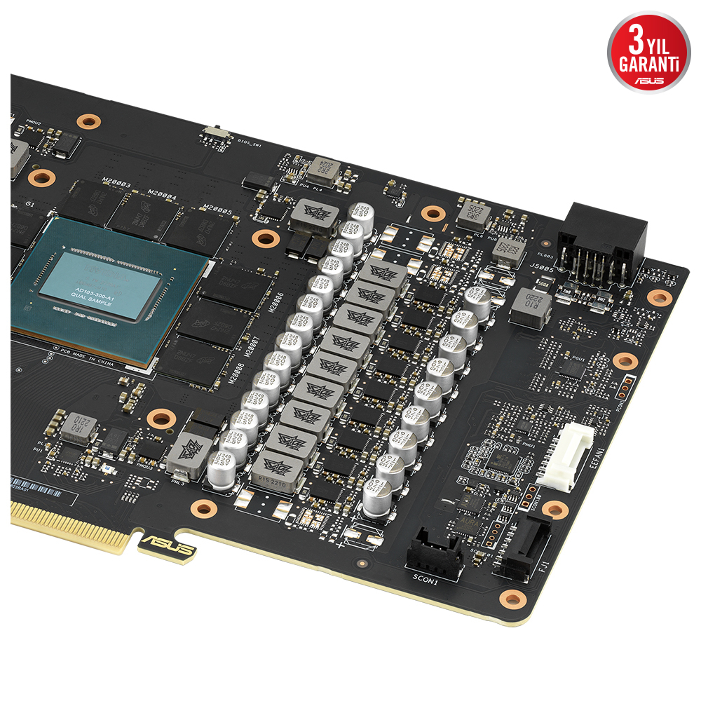 ASUS ROG Strix GeForce RTX 4080 White ROG-STRIX-RTX4080-16G-WHITE 16GB GDDR6X 256Bit DX12 DLSS 3 Gaming (Oyuncu) Ekran Kartı