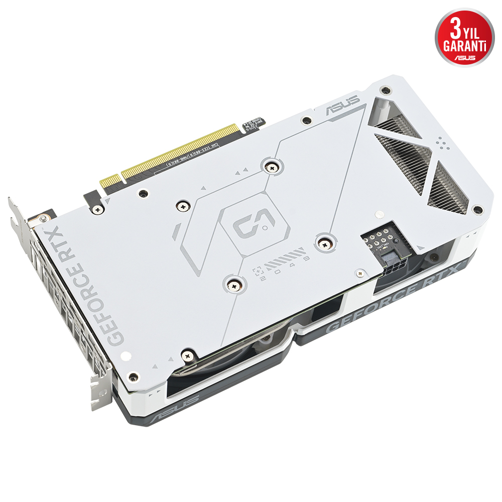 Asus Dual GeForce RTX 4060 TI WHITE DUAL-RTX4060TI-8G-WHITE 8GB GDDR6 128Bit DX12 DLSS 3 Gaming (Oyuncu) Ekran Kartı