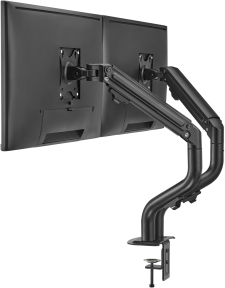 Twisted Minds TM-71-C012 Mekanik Amortisörlü Düz Ekran 17″- 32″ Max 2x 8Kg İkili Monitör Kolu