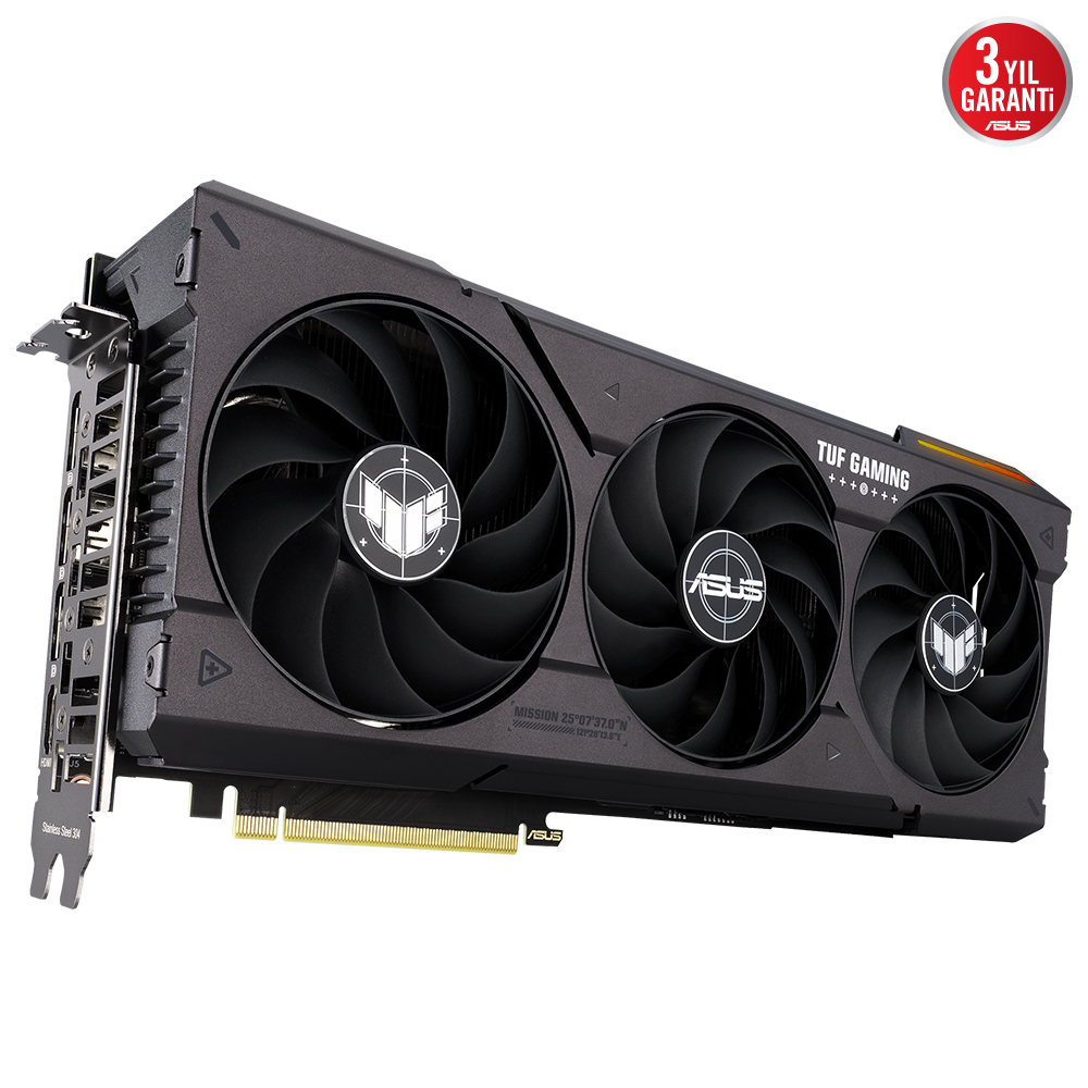 ASUS TUF Gaming GeForce RTX 4060 TI TUF-RTX4060TI-8G-GAMING 8GB GDDR6 128Bit DX12 DLSS 3 Gaming (Oyuncu) Ekran Kartı