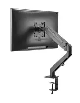 Twisted Minds TM-25-C06 Gaz Amortisörlü Düz/Kavisli Ekran 17″- 27″ Max 6.5Kg Tek Monitör Kolu