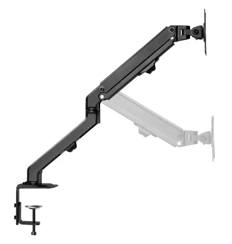 Twisted Minds TM-45-C06 Mekanik Amortisörlü Düz/Kavisli Ekran 17″- 27″ Max 7Kg Tek Monitör Kolu