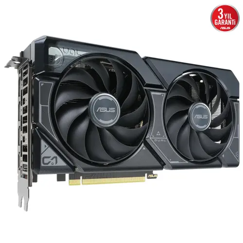 Asus Dual GeForce RTX 4060 TI DUAL-RTX4060TI-8G 8GB GDDR6 128Bit DX12 DLSS 3 Gaming (Oyuncu) Ekran Kartı