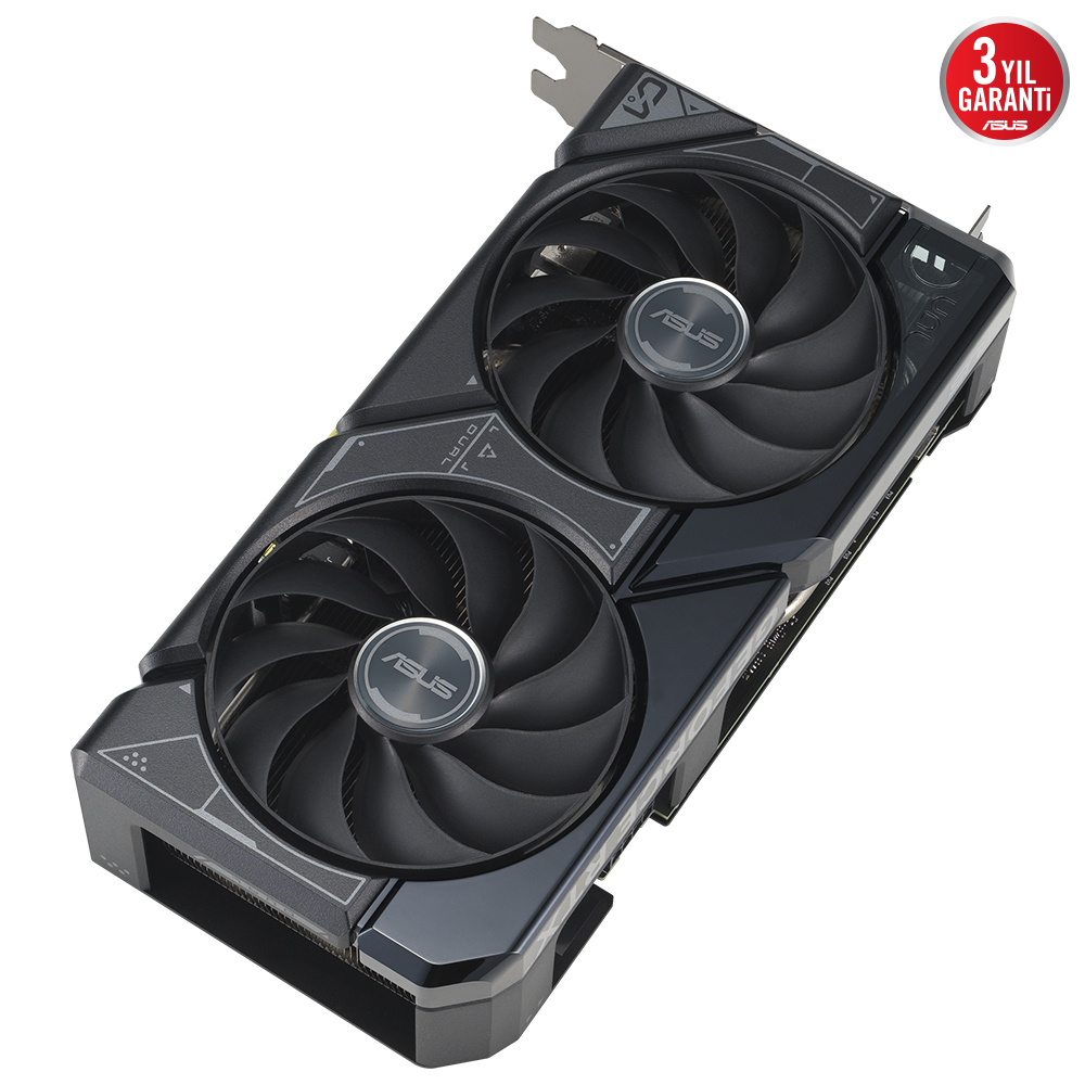 Asus Dual GeForce RTX 4060 TI DUAL-RTX4060TI-8G 8GB GDDR6 128Bit DX12 DLSS 3 Gaming (Oyuncu) Ekran Kartı