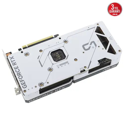 Asus Dual GeForce RTX 4070 OC DUAL-RTX4070-O12G-WHITE GDDR6X 192Bit DX12 DLSS 3 Gaming (Oyuncu) Ekran Kartı