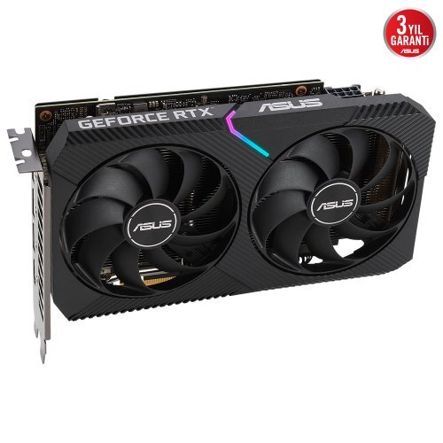 Asus Dual GeForce RTX 3060 V2 OC DUAL-RTX3060-O12G-V2 12GB GDDR6 192Bit DX12 Gaming (Oyuncu) Ekran Kartı