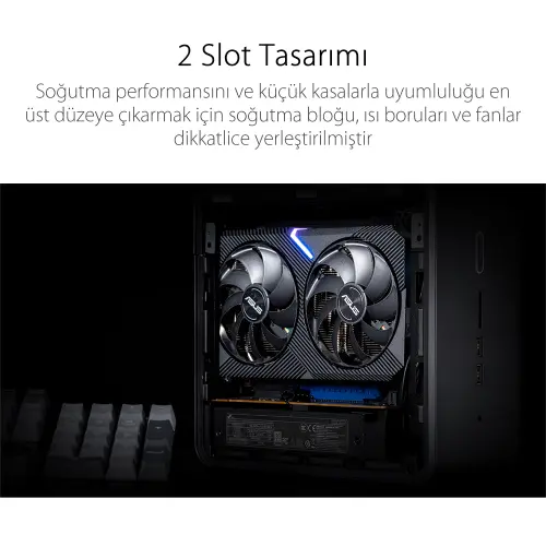 ASUS Dual GeForce RTX 3060 V2 OC DUAL-RTX3060-O12G-V2 12GB GDDR6 192Bit DX12 Gaming (Oyuncu) Ekran Kartı