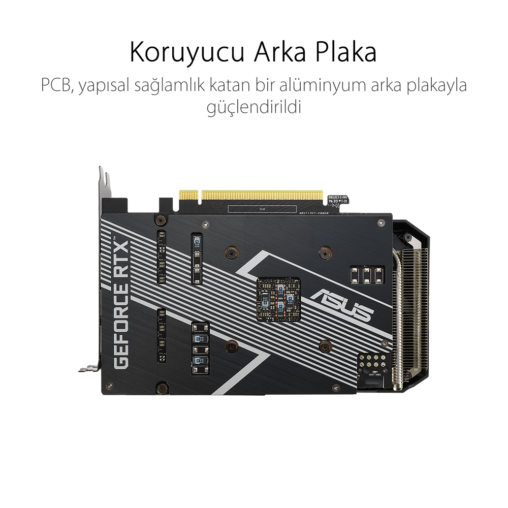 ASUS Dual GeForce RTX 3060 V2 OC DUAL-RTX3060-O12G-V2 12GB GDDR6 192Bit DX12 Gaming (Oyuncu) Ekran Kartı