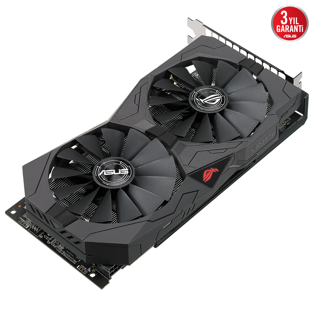 Asus ROG Strix Radeon RX 560 V2 ROG-STRIX-RX560-4G-V2-GAMING 4GB GDDR5 128Bit DX12 Gaming (Oyuncu) Ekran Kartı